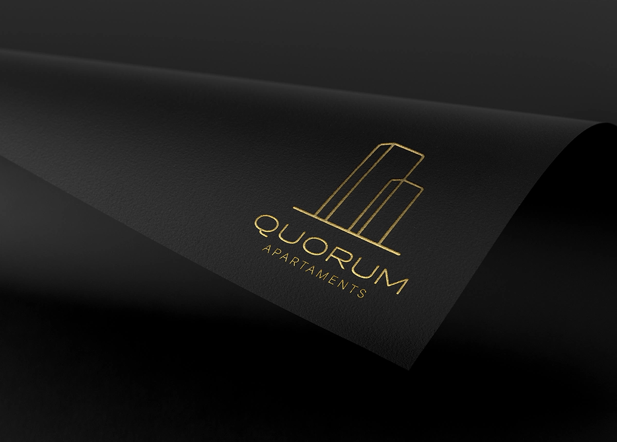 projekt logo z apartamentami 